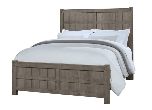 Dovetail - Queen Board & Batten Bed - Gray