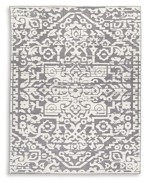Oddetteley - Gray / Ivory - Large Rug