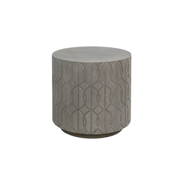 Trellis - End Table - Gray