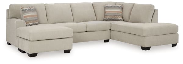 Glynn-cove - Linen - 2-Piece Sectional With Raf Corner Chaise