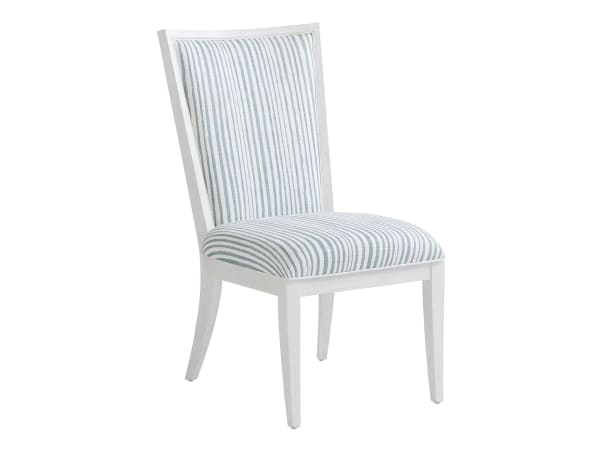 Ocean Breeze - Sea Winds Upholstered Side Chair - White