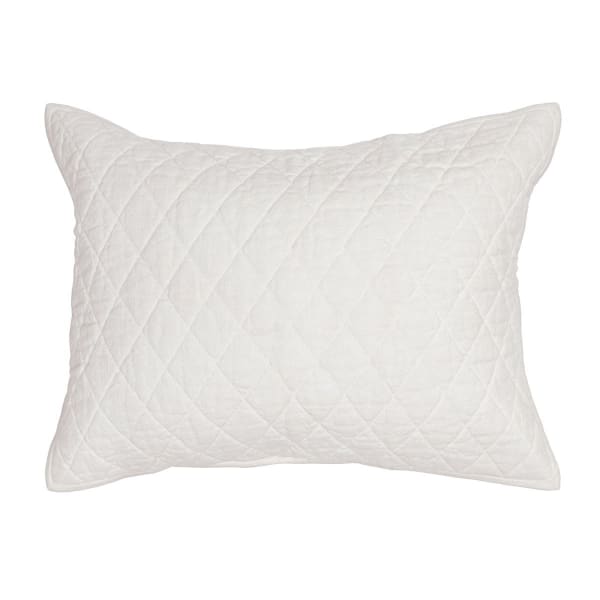 Lana And Vintage Lana - Wool Standard Sham - Ivory