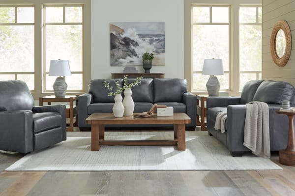 Bolsena - 3 Pc. - Sofa, Loveseat, Rocker Recliner - Admiral