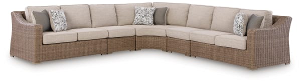 Laguna Heights - 5-Piece Outdoor Sectional - Beige