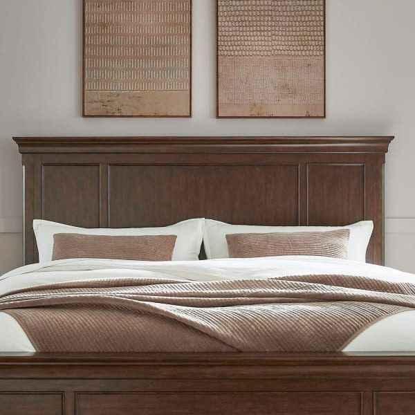 Rustic Traditions - Queen Panel Headboard - Cherry