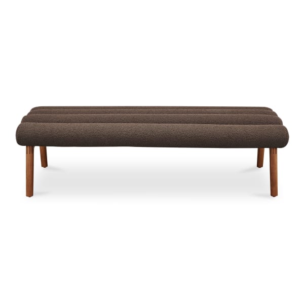 Arlo - Performance Fabric Bench - Dark Brown