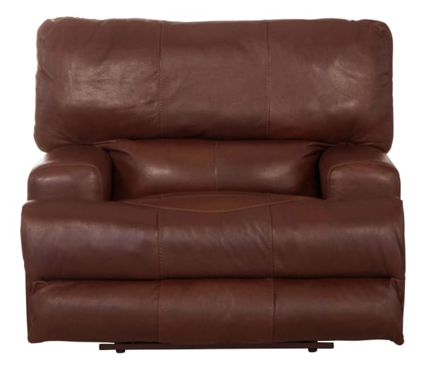 Wembley - Italian Leather Match Lay Flat Recliner - Walnut
