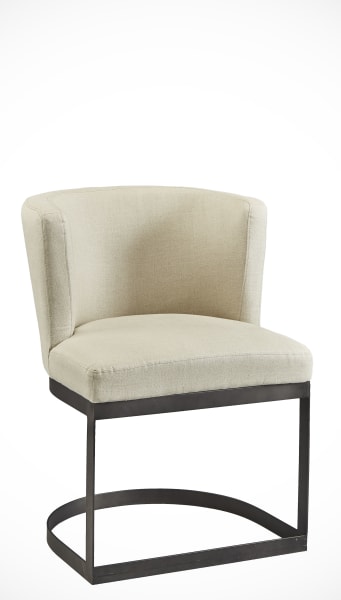 Rhenium - Linen Chair (Set of 2) - Beige