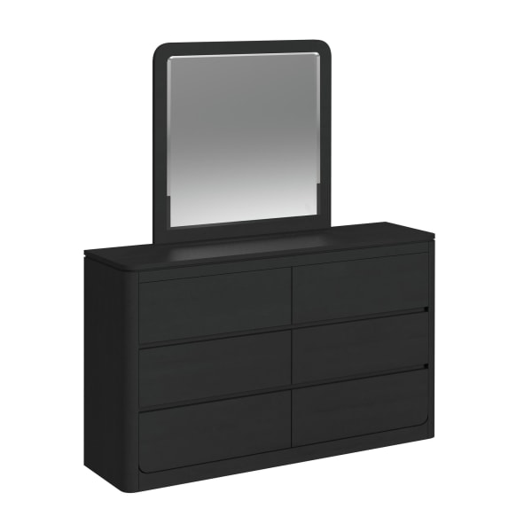 Rosalie - Dresser And Mirror Set - Black
