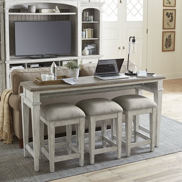Heartland - 4 Piece Dining Room Set - White