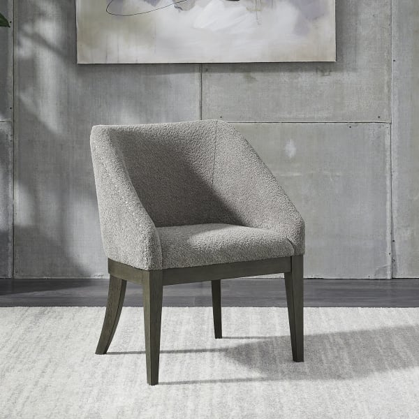 Cascade Falls - Upholstered Side Chair (RTA) - Satin Espresso