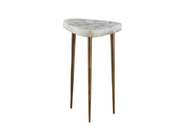 Erinn V x Universal - Fino Tall Side Table - White