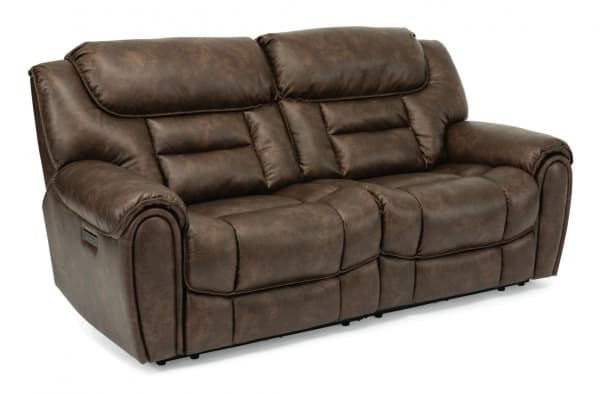 Buster Power Reclining Loveseat with Power Headrests