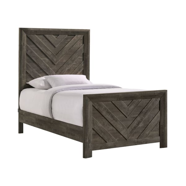 Eleanor - Twin Bed - Mocha Gray