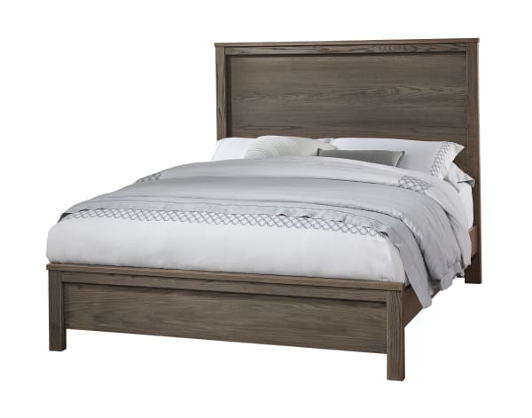 Fundamentals - Queen Size Bed - Gray