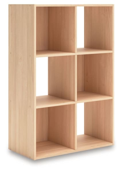 Piperton - Tan - Six Cube Organizer