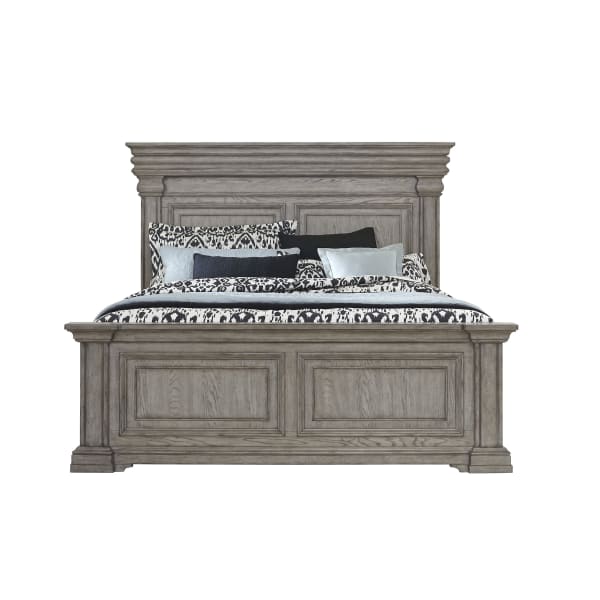 Madison Ridge - Queen Panel Bed - Heritage Taupe