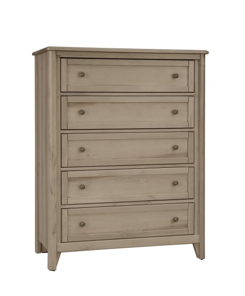 Woodbridge - Chest - 5 Drawer - Shadow Gray