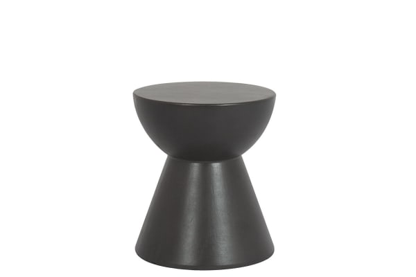 Bazaar - Grc Round End Table - Gray