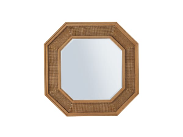 Laguna - Thalia Octagonal Mirror - Light Brown