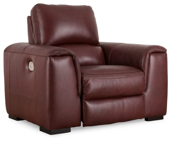 Alessandro - Garnet - PWR Recliner/Adj Headrest