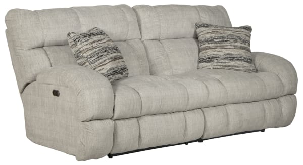 Ashland - Power Lay Flat Reclining Sofa - Buff