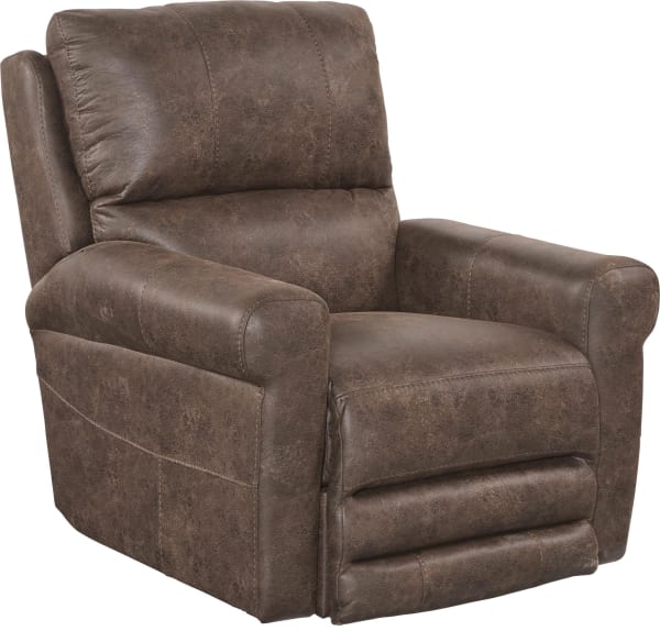 Maddie - Power Wall Hugger Recliner - Tanner - Faux Leather