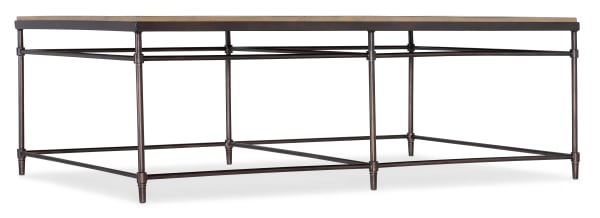 Commerce And Market - Saint Armand Rectangular Cocktail Table - Light Brown