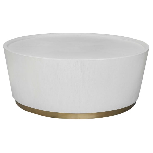 Cask - Coffee Table - White