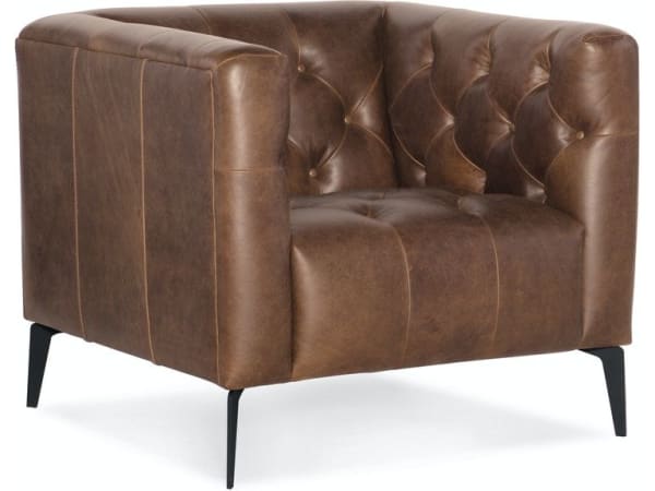 Nicolla - Leather Stationary Chair