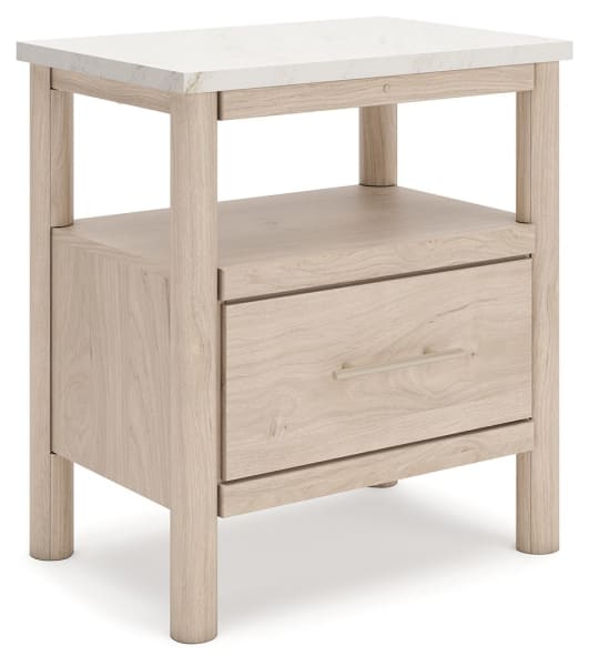 Cadmori - Two-Tone - One Drawer Night Stand