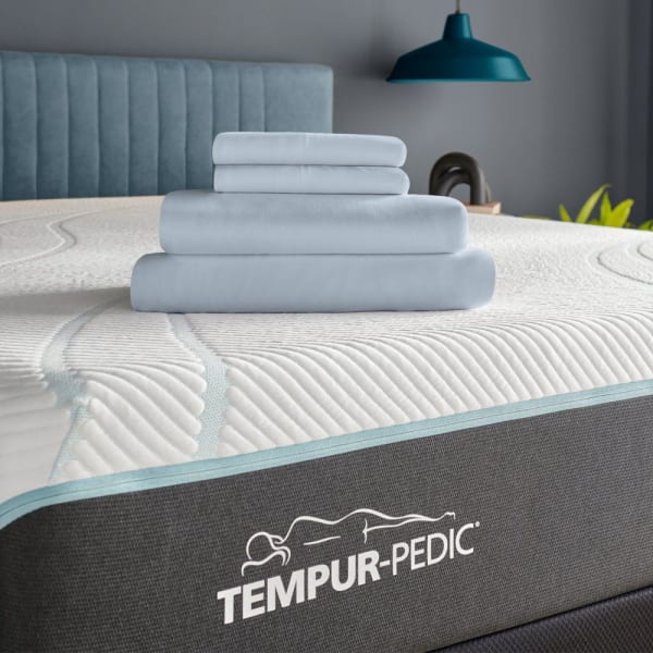Linens - Tempur Rayon from Bamboo Sheet Set - Sleepy Blue - Full