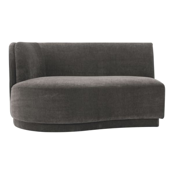 Yoon - Left Chaise - Umbra Gray