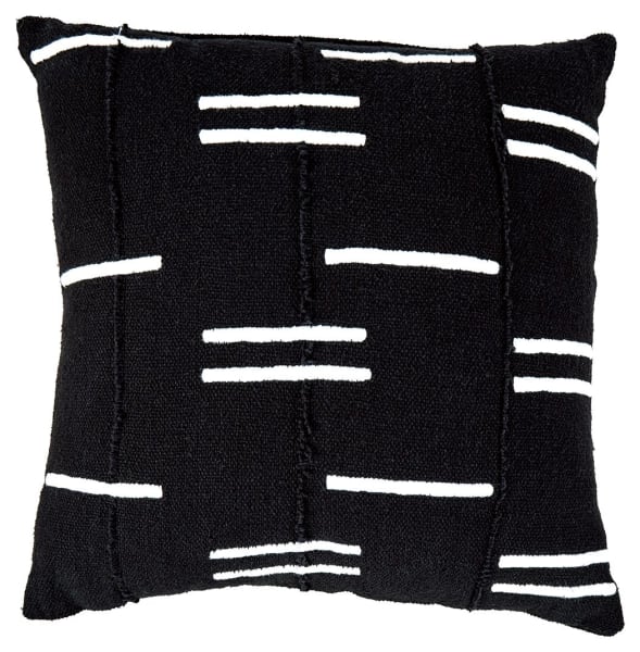 Abilena - Black / White - Pillow (Set of 4)