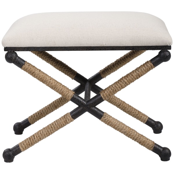 Firth - Small Bench - White