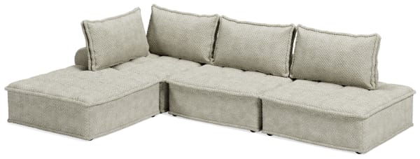Bales - Taupe - 4-Piece Modular Seating