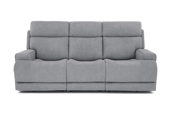 Ashbee - Power Sofa With Power Recline, Power Headrest, Zero Gravity And 3" Footrest Extension - Dolphin