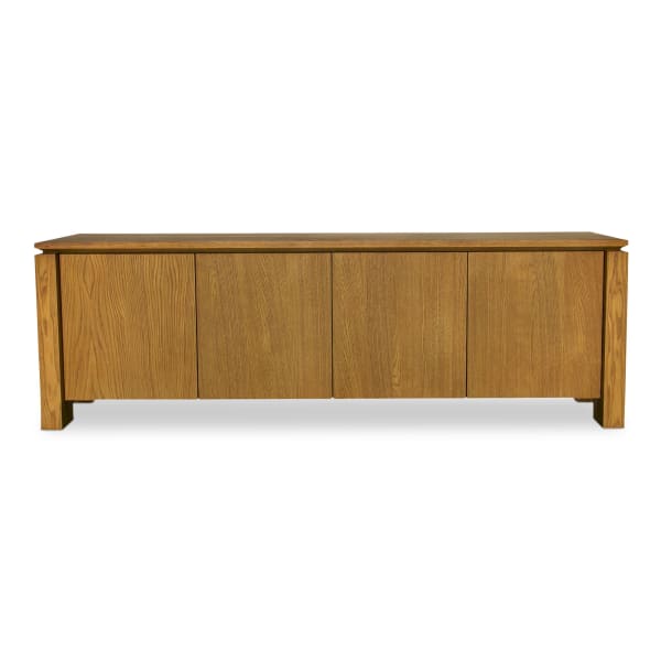 Brook - Media Unit - Country Oak
