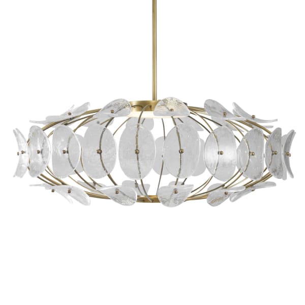 Ufo - 1 Light Pendant - Brass