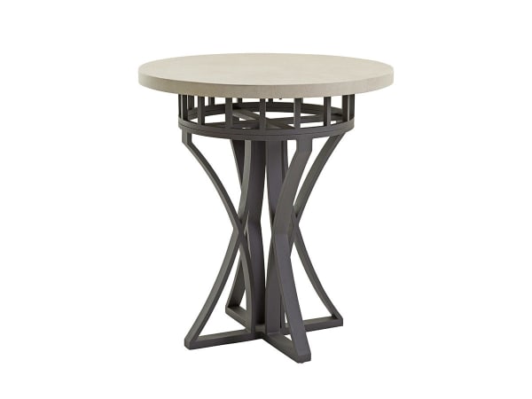 Cypress Point Ocean Terrace - Bistro Table - Dark Brown