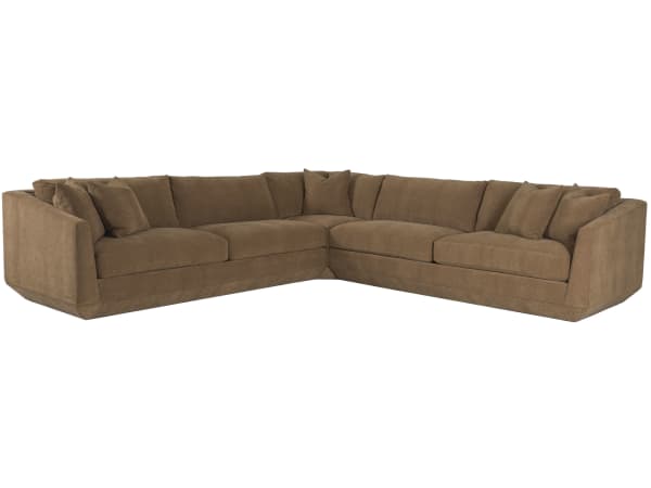 Artistica Upholstery - Veronica Sectional - Light Brown