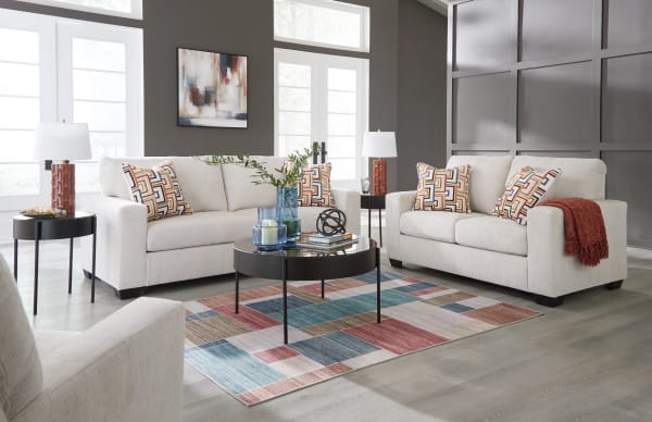 Aviemore - 3 Pc. - Sofa, Loveseat, Rocker Recliner - Stone