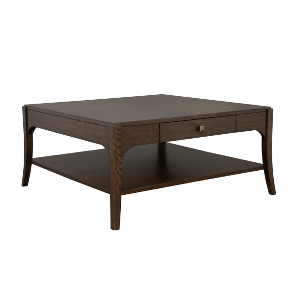Sylvie - Square Coffee Table - Dark Brown
