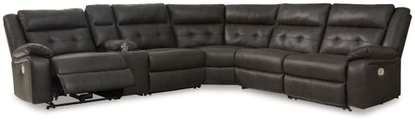 Mackie Pike - Storm - 6-Piece Power Reclining Sectional
