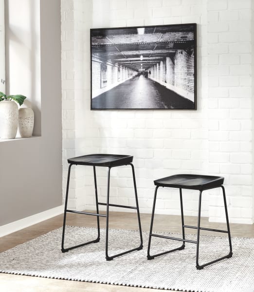 Showdell - Black - Barstool (2/CN)