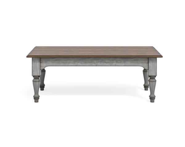 Plymouth - Rectangular Coffee Table - Gray