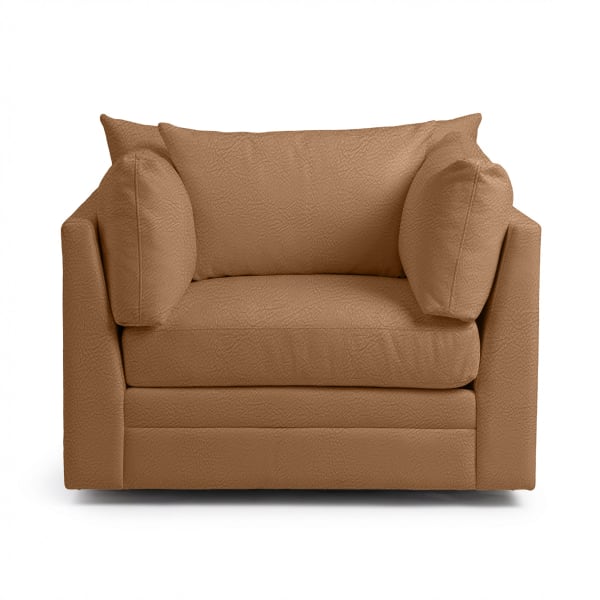 Audrey - Swivel Chair - Tan