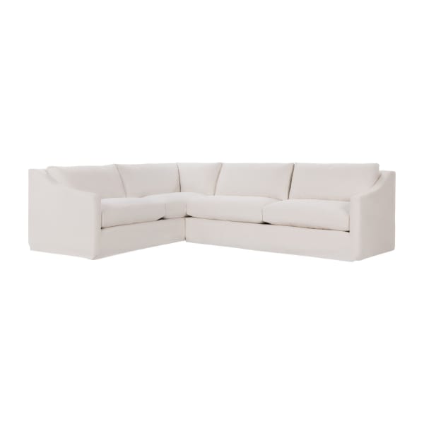 Kipton - Upholstered Sectional - Dawn Pearl