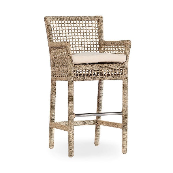 Brisbane - Outdoor Bar Stool - Natural