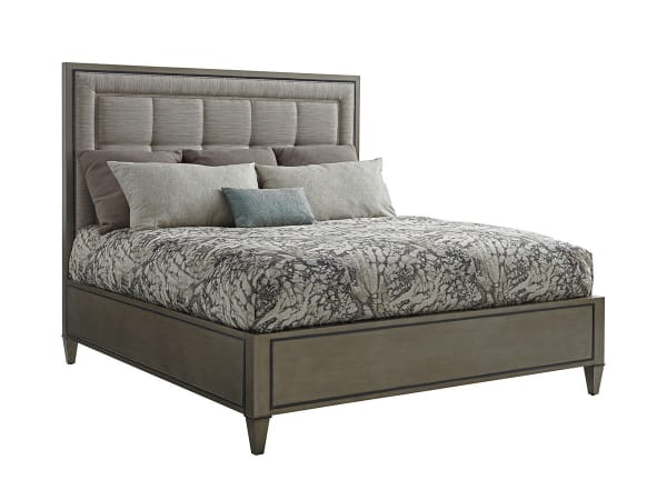 Ariana - St. Tropez Upholstered Panel Bed 6/6 King